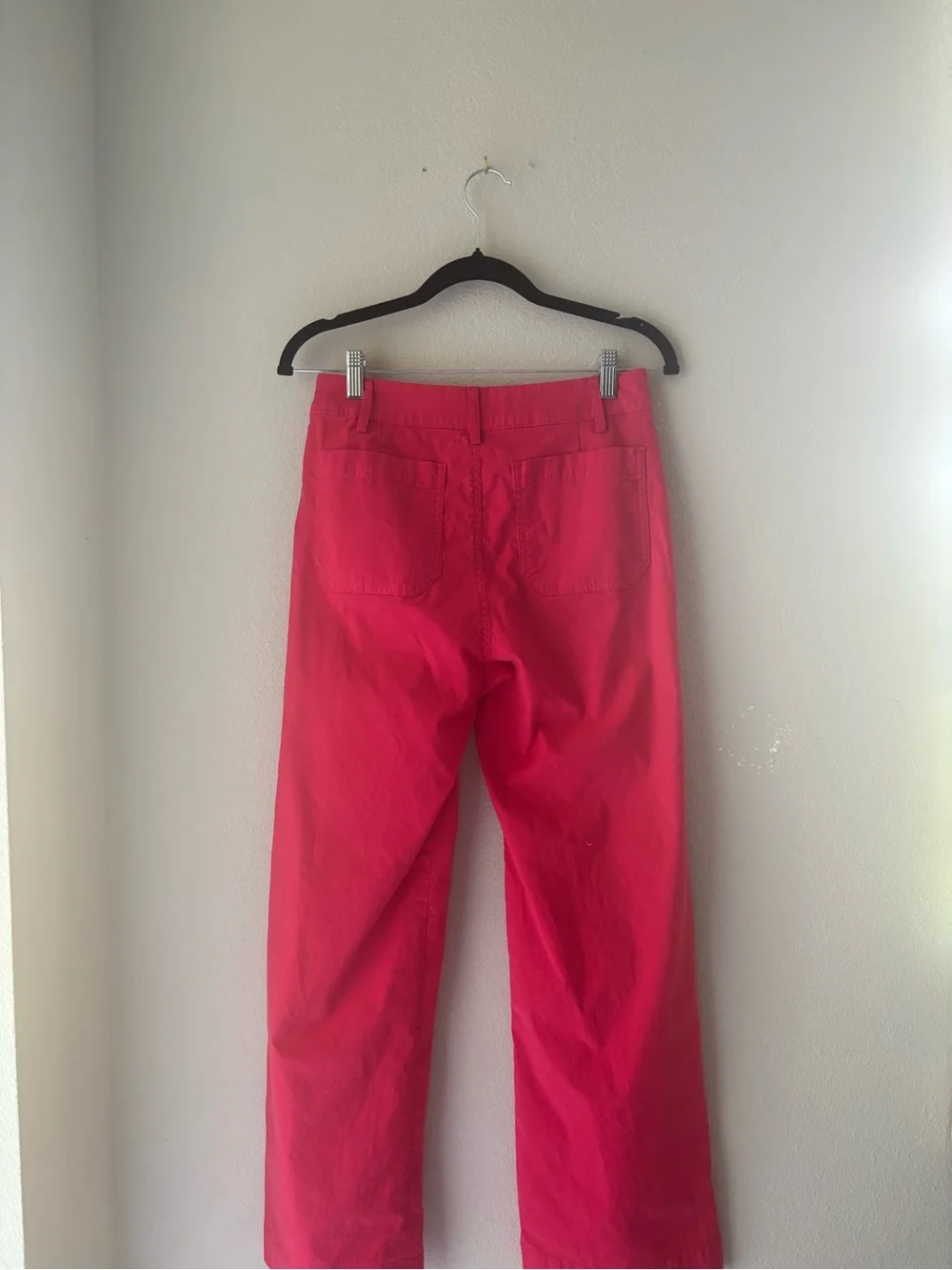 J. Crew Hot Pink Cotton Pants
